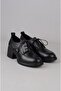 Seç 1036 genuine leather high heel shoe (heel height: 6 cm) black