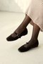 SARA SUEDE WOMEN'S BALLET FLATS SHOES - 4