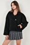 Regular Fit Double-Breasted Collar Buttoned Lined Jacket Coat Coat 6524955 - 2
