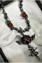 Medusanin Heart Natural Stone Necklace - 2