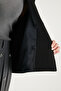 Regular Fit Double-Breasted Collar Buttoned Lined Jacket Coat Coat 6524955 - 7