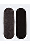Women's 2-Piece Asta Yoga/Pilates Socks Black / Silvery Black - 2