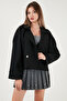 Regular Fit Double-Breasted Collar Buttoned Lined Jacket Coat Coat 6524955 - 4
