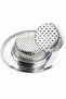 2 Pieces Stainless Steel Sink Strainer 7 cm (Metallic) - 4