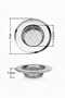 2 Pieces Stainless Steel Sink Strainer 7 cm (Metallic) - 2