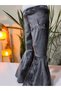 Eid Girls' French Velvet Wide Drapey Flared Leggings Ohlala Gray - 7
