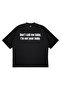 Unisex Oversize Dont Call Me Baby Printed Boxy Fit Thick Fabric (240Gsm) T-Shirt