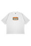 Unisex Oversized Kith Sandwich 3D B Printed Boxy Fit Thick Fabric T-Shirt