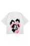 Unisex Oversized Baby Metal Fan Printed Boxy Fit Thick Fabric T-Shirt - 2