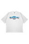 Unisex Oversized Casablanca Cyber Printed Boxy Fit Thick Fabric T-Shirt
