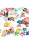 Self-Adhesive Pearls, Multi-Bling Model, Variable Sizes, Plastic, 120 Pcs/Set, Multicolor - 2