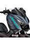 ملصق مكتوب عليه YAMAHA XMAX، ملصق مكتوب عليه نص على الجانب، ملصق مزدوج