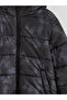 Lcw Kids Black Hooded Boy Inflatable Coat - 3