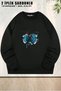 Unisex Rewind Life Is Strange Printed Oversized Crew Neck Sweatshirt