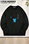 Unisex Novak Djokovic Nole Tennis Printed Oversized Crew Neck Sweatshirt