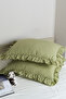 2-Piece Pillowcase 100% Cotton Ruffled 50X70Cm |   Suitable for Bedding Sets and Duvet Covers - 4