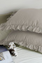 Pillowcase 100% Cotton Ruffled 50X70Cm |   Suitable for Bedding Sets and Duvet Covers - 5