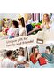 طابعة ملصقات B21، طابعة ملصقات حرارية، طابعة ملصقات محمولة بدون حبر للمنزل/المكتب/الأعمال، مع عبوة واحدة تحتوي على 50×30 ملم ملصقات بيضاء، متوافقة مع iOS وأندرويد، (أبيض) - 7