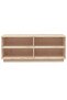 Shoe Cabinet 110x34x45 cm Solid Wood Pine - 4