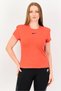 Women Sportswear Fit Short Sleeve Training T-shirt, Orange