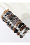 Set of 10 - Faux Pearl Hair Tie Set - 5
