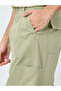 Olive Green Relaxed Fit Cargo Pants - 3