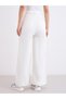 Women Pintuck Detail Wide Leg Jeans - 5