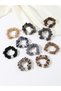 Set of 10 - Faux Pearl Hair Tie Set - 4