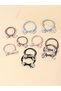 Set of 10 - Faux Pearl Hair Tie - 2
