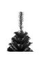 Artificial Christmas Tree with Stand Black 150 cm PVC - 4