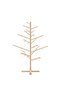 Wooden Christmas Tree with Stand Natural 125 cm Solid pine wood - 5