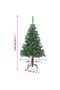 Artificial Christmas Tree with Steel Stand 210 cm 910 Branches - 3