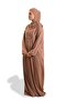 Mink One Piece Prayer Dress Viscose Plain 2503_10 - 2
