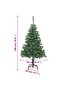 Artificial Christmas Tree with Stand 180 cm 564 Branches - 3