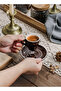 كوب قهوة سيراميك، كوب إسبرسو، كوب قهوة عربي، كوب قهوة تركي، طقم أكواب وصحن 75 مل - 2