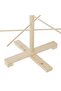 Wooden Christmas Tree for Decoration 125 cm Solid Wood Pine - 5