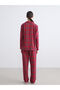 Shirt Collar Plaid Women's Pajamas - 4