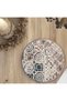 Ceramic flat plate, Greece pattern, 20 cm - - 2