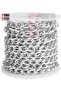 Chrome Plated Heavy Duty Twisted Chain Silver (3 MM) - 7