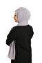 Gray Practical Ready-To-Wear Bonnet Shawl Chiffon Draped 2507_15 - 4
