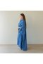 Ladies Casual Denim Dress – Rayon Blend Blue with Stones Free Size Dress, LCD6749 - 4