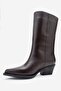Juana Brown Skin Genuine Leather Pointed Toe Women's Boots - 4