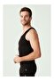 80088 Men's Black Tank Top Shorts Set - 2