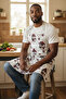 Unisex Kitchen Apron Chef Apron New Year Christmas Santa Claus - 2