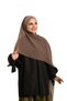 Mink Practical Ready-To-Wear Bonnet Shawl Chiffon Plain 2506_10
