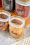 12-Piece Labeled 400 ml Vacuum Drip Spice Jar Set - Leakproof-Lid Mica Spice Jar - 3