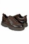 Bellavia Genuine Leather Handmade Men's Brown Sneaker Shoes - 3