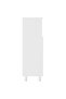 Bathroom Cabinet White 30x30x95 cm Engineered Wood - 5