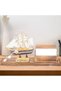 Handmade Wooden Sailboat Business Card Holder / Card Holder 25cm Office Gift - 3