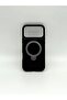 Luxury Faux Leather MagSafe Phone Case with Magnetic Ring Stand - iPhone 17 Pro Cover - 5